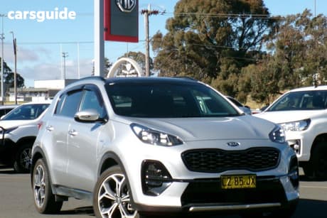 Silver 2019 Kia Sportage Wagon Gt-Line (Awd)