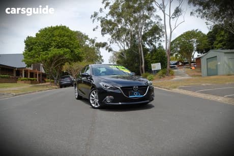 Black 2013 Mazda 3 Sedan Sp25 Astina