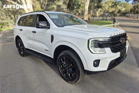 White 2024 Ford Everest Wagon Sport (Rwd)