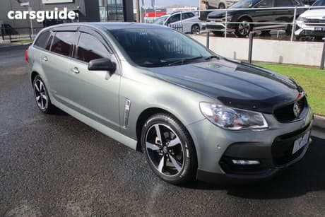 Grey 2016 Holden Commodore Sedan Sv6 Black Pack
