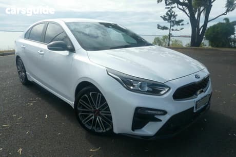 White 2021 Kia Cerato Sedan Gt