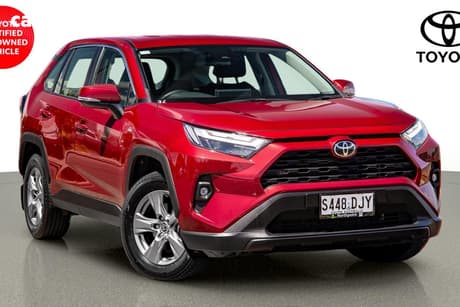 Red 2024 Toyota RAV4 Wagon Gx (2Wd) Hybrid