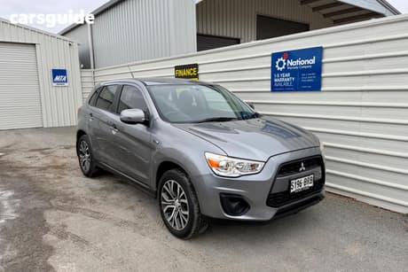 Silver 2013 Mitsubishi ASX Wagon (2Wd)