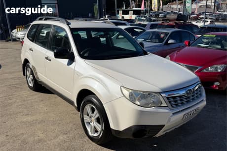 White 2012 Subaru Forester Wagon X