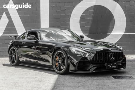 Black 2018 Mercedes-Benz AMG GT Coupe S