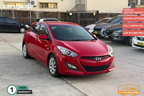 Red 2013 Hyundai I30 Hatchback Active