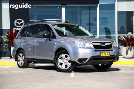 Silver 2013 Subaru Forester Wagon 2.5I