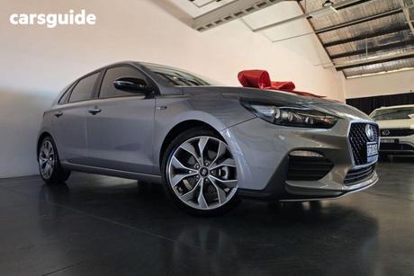 Grey 2023 Hyundai I30 Hatchback N Line Premium