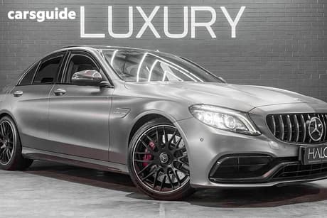 Grey 2019 Mercedes-Benz C63 Sedan S