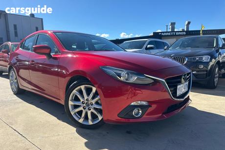 Red 2015 Mazda 3 Hatchback Sp25 Astina