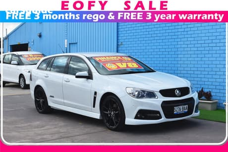White 2014 Holden Commodore Sportswagon Ss-V