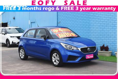 Blue 2020 MG MG3 Hatchback Core