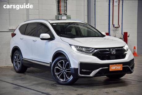 White 2021 Honda CR-V Wagon Vti L7 (2Wd) 7 Seats