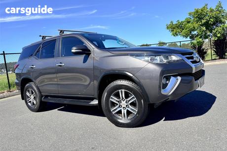 Grey 2017 Toyota Fortuner Wagon Gxl