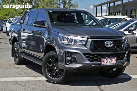Grey 2019 Toyota Hilux Double Cab Pick Up Rogue (4X4)