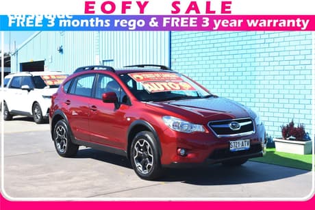 Red 2012 Subaru XV Wagon 2.0I