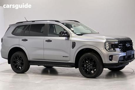 Silver 2024 Ford Everest Wagon Sport (4Wd)