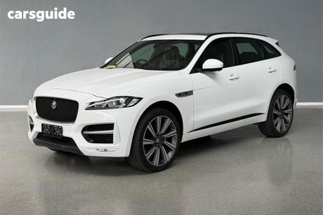 White 2018 Jaguar F-Pace Wagon 20D R-Sport Awd (132Kw)