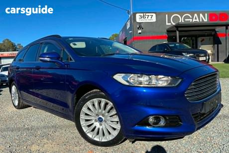 Blue 2015 Ford Mondeo Wagon Trend Tdci