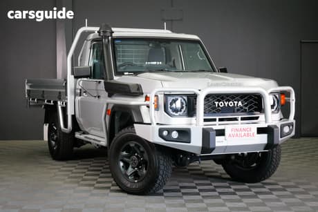 Silver 2024 Toyota Landcruiser Cab Chassis Lc79 Gxl