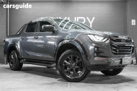 Grey 2023 Isuzu D-MAX Crew Cab Utility X-Terrain (4X4)