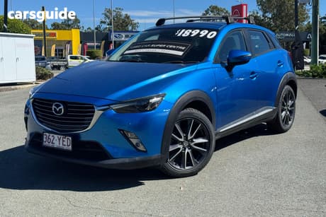 Blue 2017 Mazda CX-3 Wagon Akari (Awd)