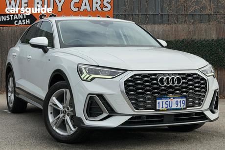 White 2021 Audi Q3 Sportback 35 Tfsi S Line
