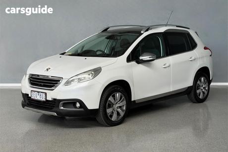 White 2013 Peugeot 2008 Wagon Allure