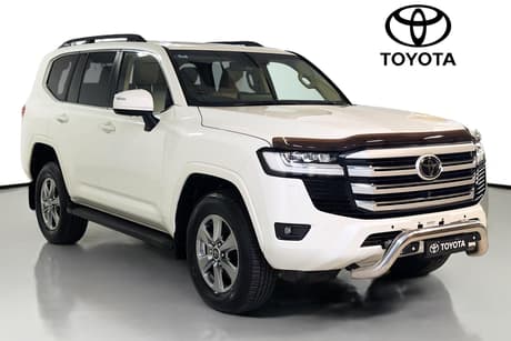 White 2021 Toyota Landcruiser Wagon Lc300 Vx (4X4)