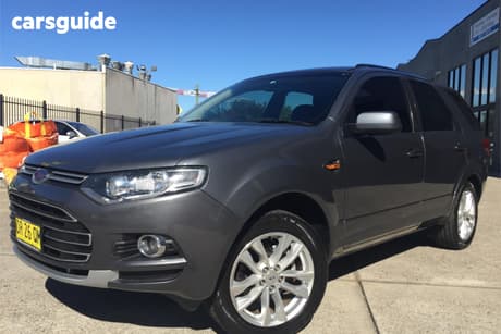 Grey 2013 Ford Territory Wagon Ts (Rwd)