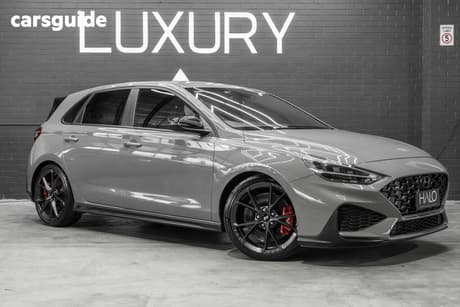 Grey 2022 Hyundai I30 Hatchback N