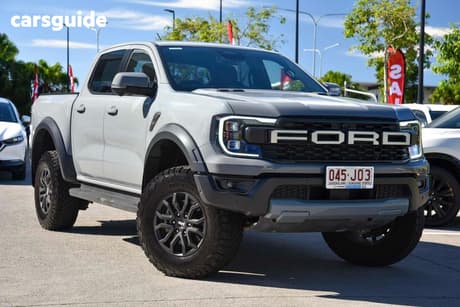 Grey 2023 Ford Ranger Double Cab Pick Up Raptor 3.0 (4X4)