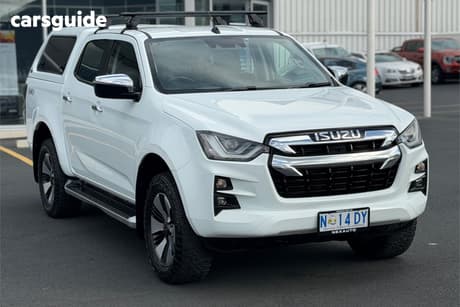 White 2022 Isuzu D-MAX Crew Cab Utility Ls-U (4X4)