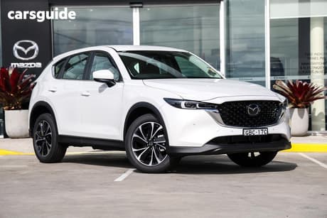 White 2026 Mazda CX-5 Wagon G25 Touring (Awd)