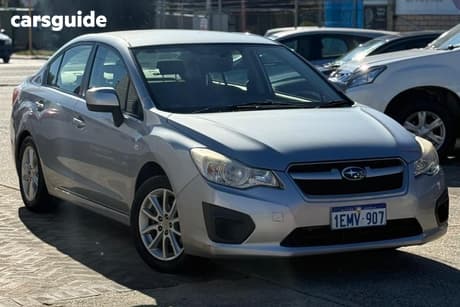 Silver 2014 Subaru Impreza Sedan 2.0I (Awd)