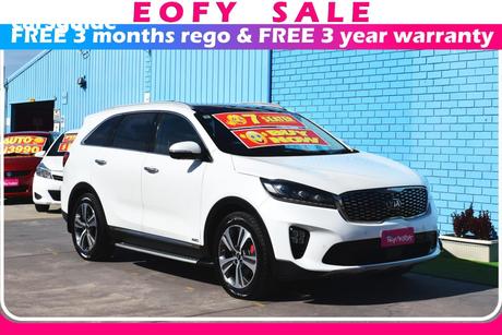 White 2018 Kia Sorento Wagon Gt-Line (4X4)