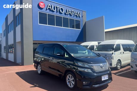 Black 2009 Toyota Vellfire OtherCar 7 SEATER LUXURY PEOPLE MOVER