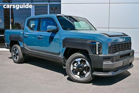 Blue 2025 Kia Tasman Double Cab Pick Up Sx+ (4X4) (Std) Body Fender