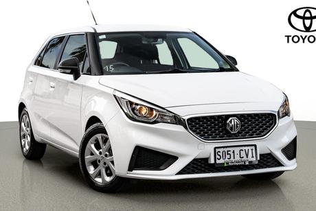 White 2022 MG MG3 Hatchback Core