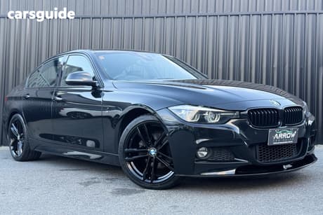 Black 2018 BMW 320I Sedan M Sport