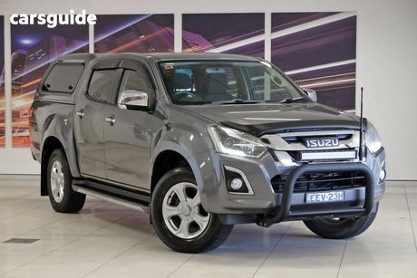 Grey 2019 Isuzu D-MAX Crew Cab Utility Ls-U (4X4)