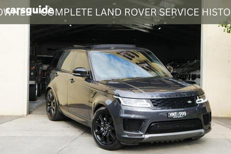 Grey 2021 Land Rover Range Rover Sport Wagon Di6 Se (183Kw)