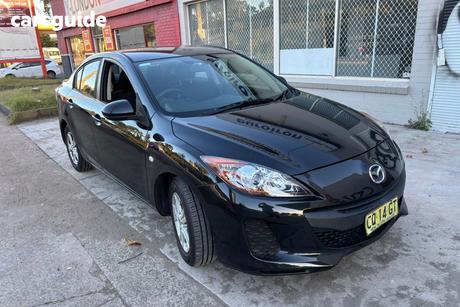 Black 2012 Mazda 3 Sedan Neo