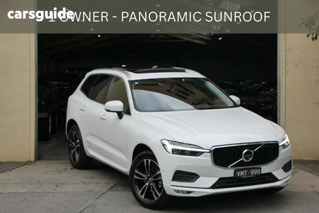 White 2021 Volvo XC60 Wagon T5 Momentum (Awd)