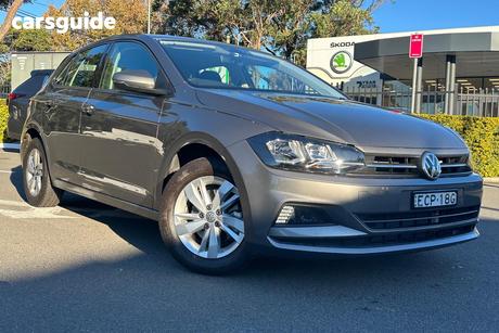 Grey 2019 Volkswagen Polo Hatchback 85 Tsi Comfortline