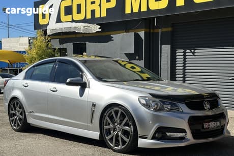 Silver 2015 Holden Commodore Sedan Ss-V Redline