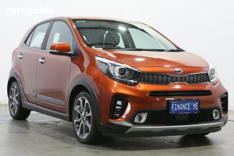 Orange 2018 Kia Picanto Hatchback Ao Edition