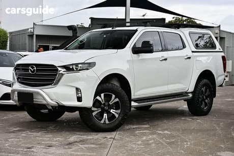 White 2020 Mazda BT-50 Dual Cab Pick-up Xt (4X4)