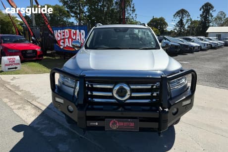Silver 2024 GWM UTE Dual Cab Utility Cannon-L (4X4)