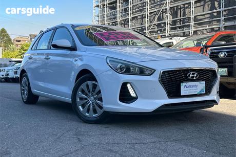 White 2019 Hyundai I30 Hatchback Go